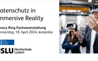 Privacy Ring: Datenschutz in Immersive Reality